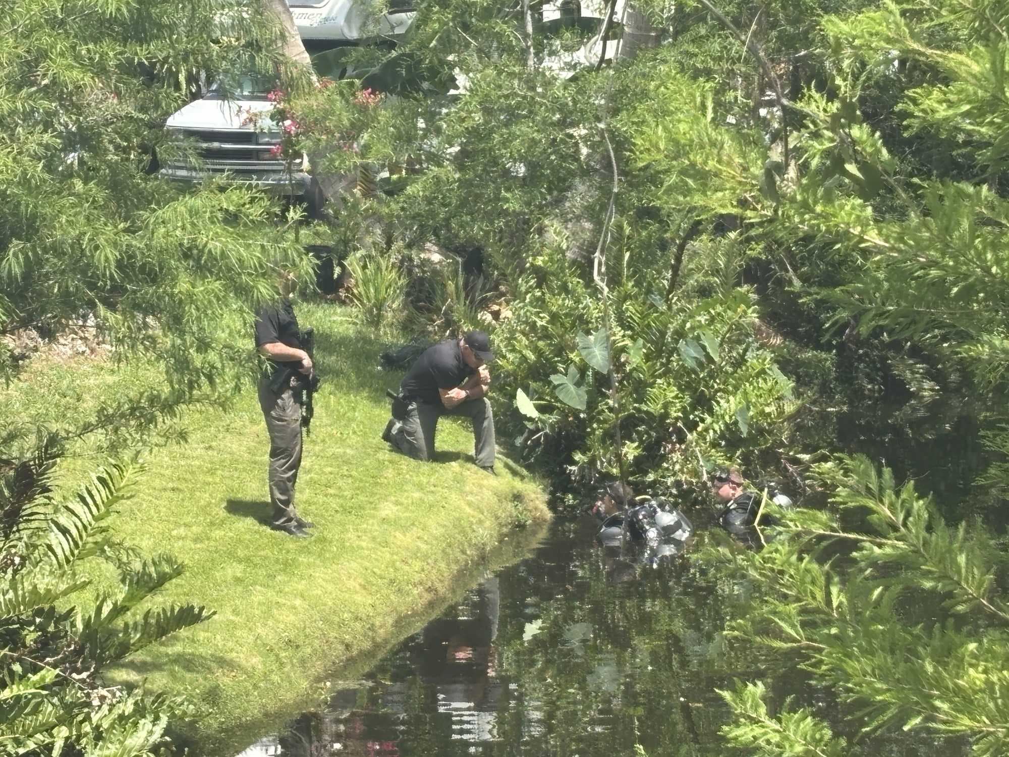 Divers search North Fort Myers pond; Charlotte County deputies investigating