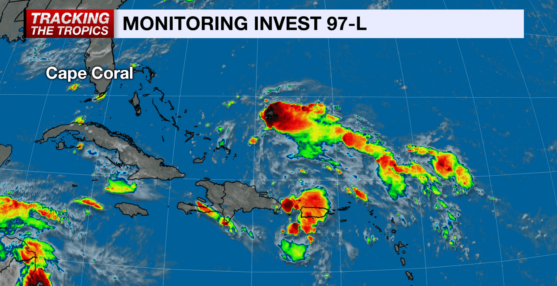 Invest 97-L could organize and impact Florida this weekend