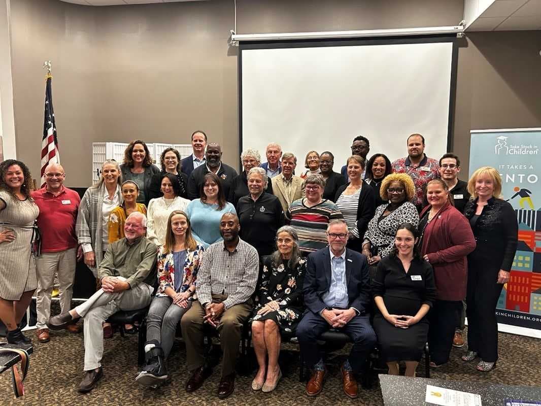 Foundation for Lee County Public Schools honors mentor of the year