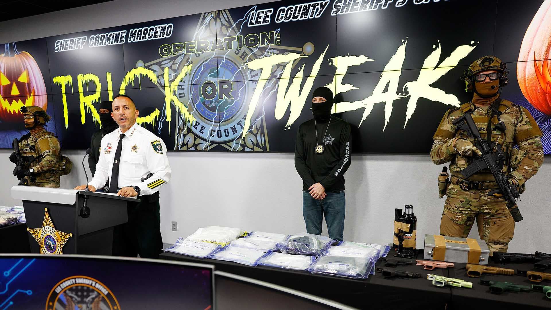 Lee County deputies arrest over 50 people in Operation: 'Trick or Tweak'