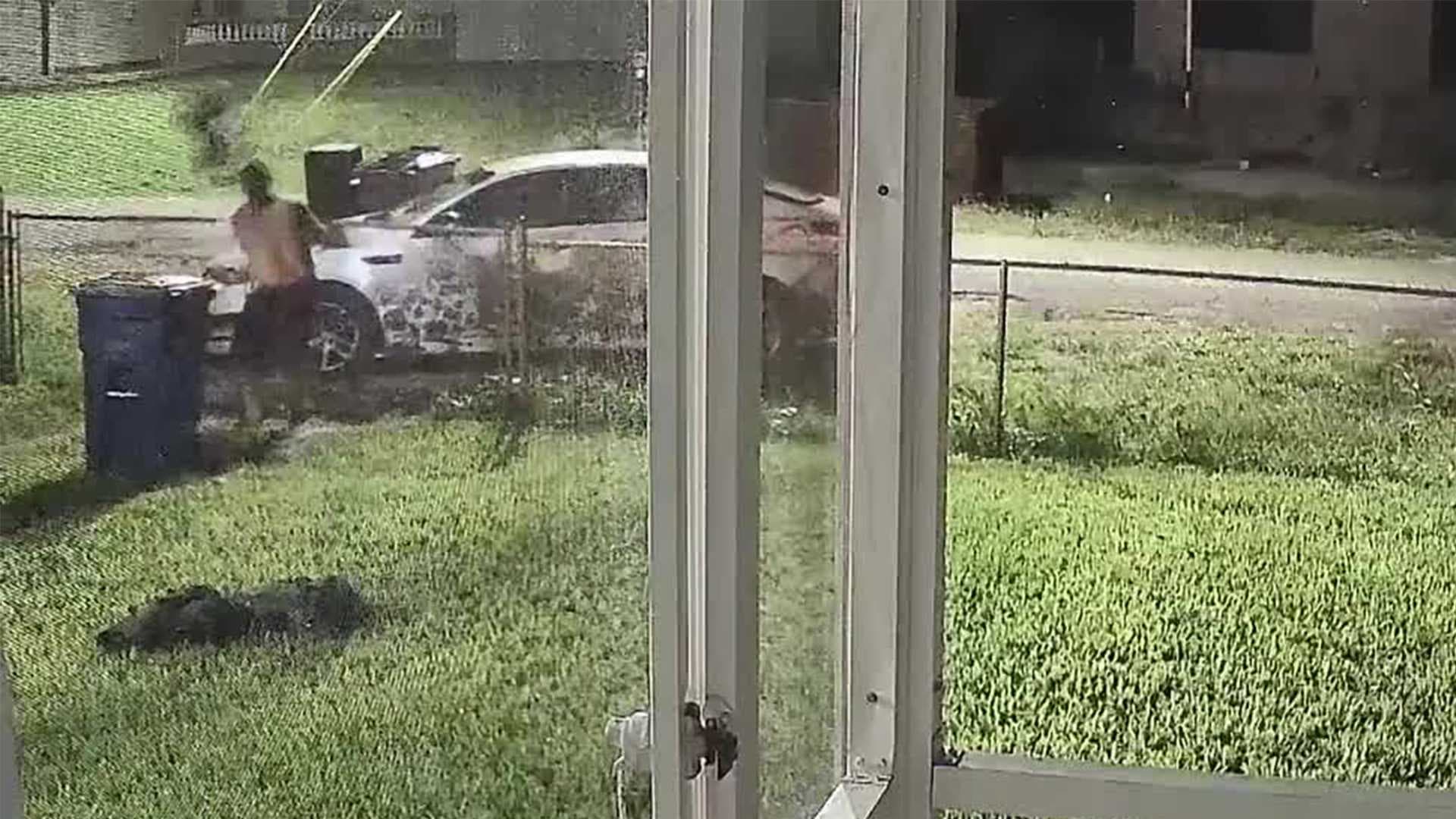 Video: Lehigh Acres man chases after alleged teen burglars