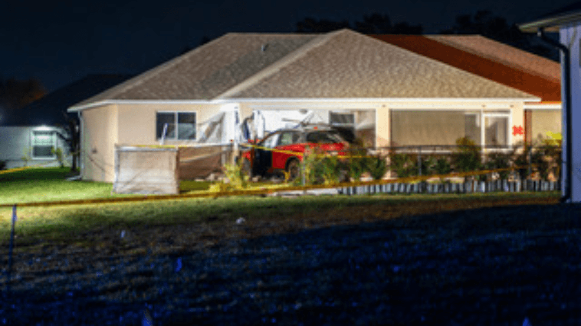Car strikes Cape Coral home Sunday evening