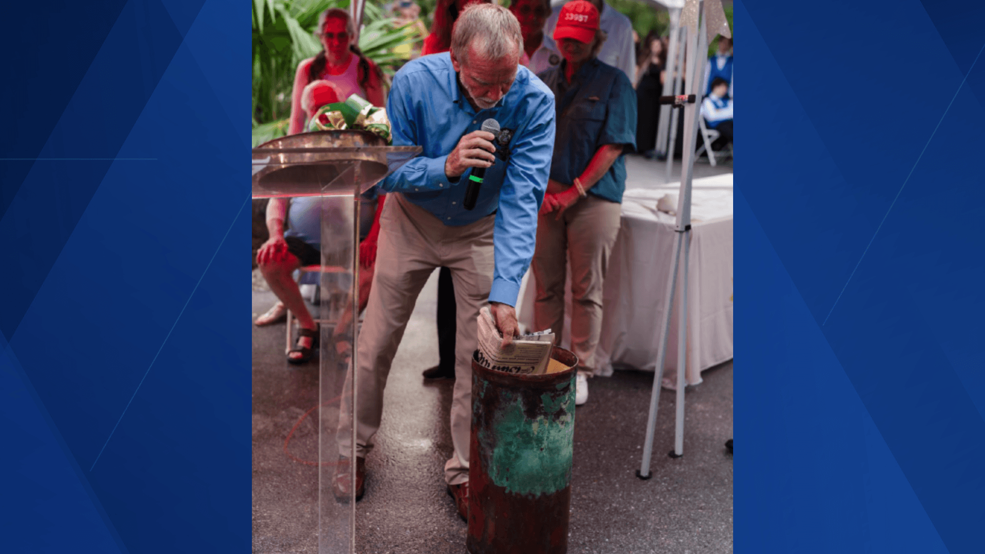 Sanibel time capsule contents now available for public viewing