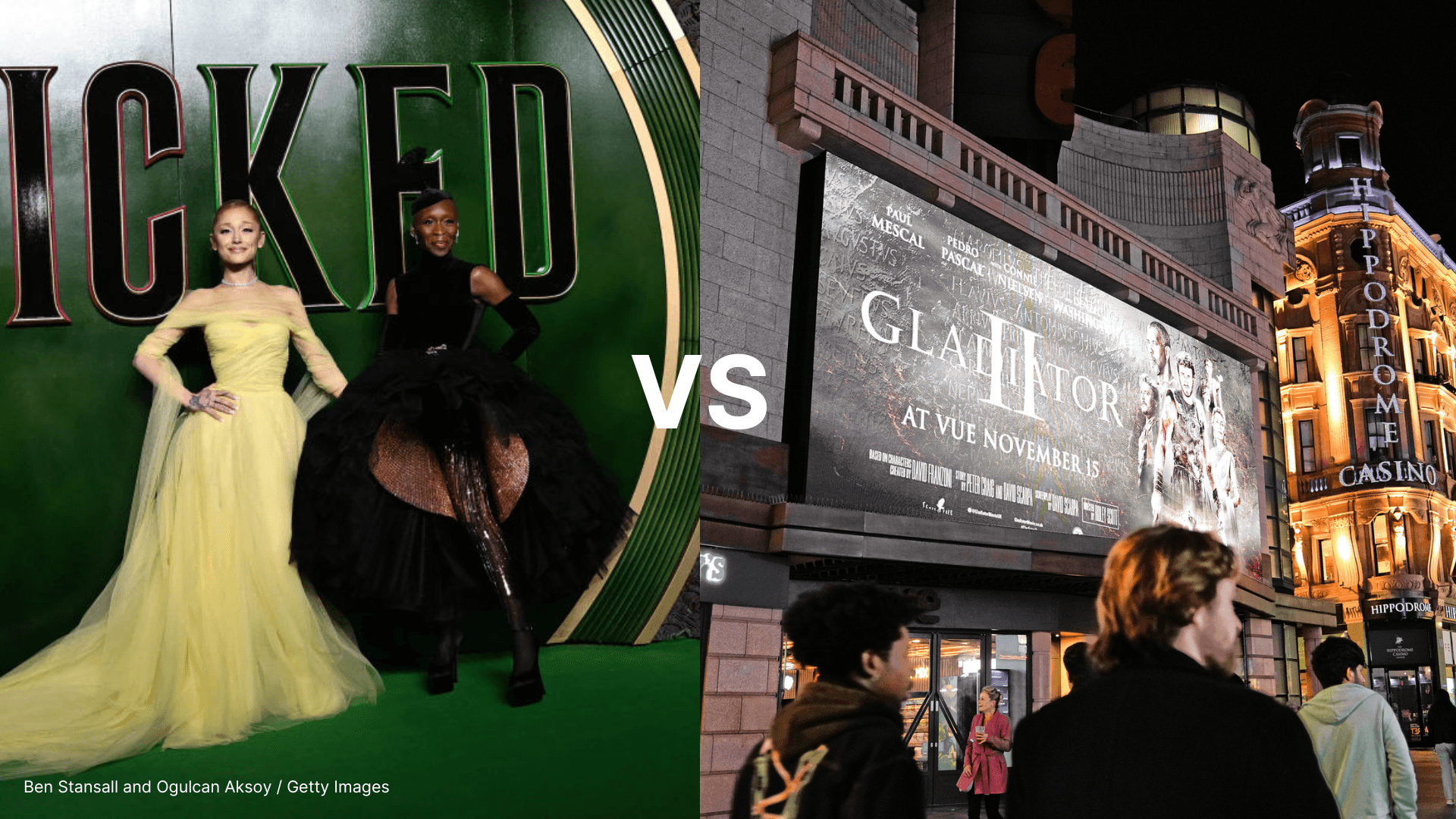 Poll: 'Wicked' and 'Gladiator II' collide in theaters; Which will you see?