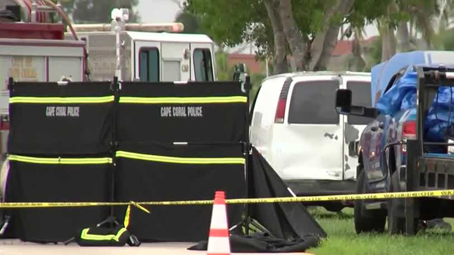 Deadly crash closes Chiquita Blvd S in Cape Coral