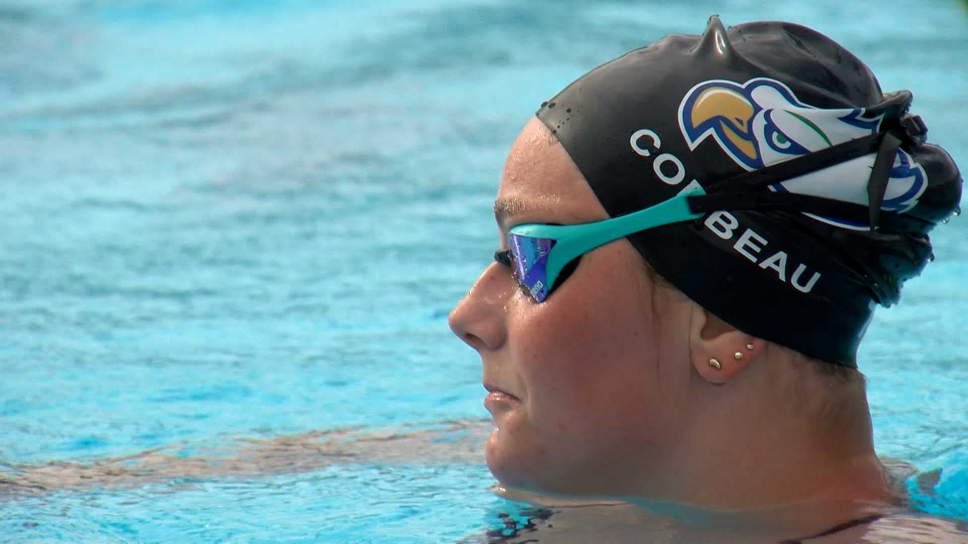 Nicolien Corbeau carrying on family legacy with FGCU swim and dive