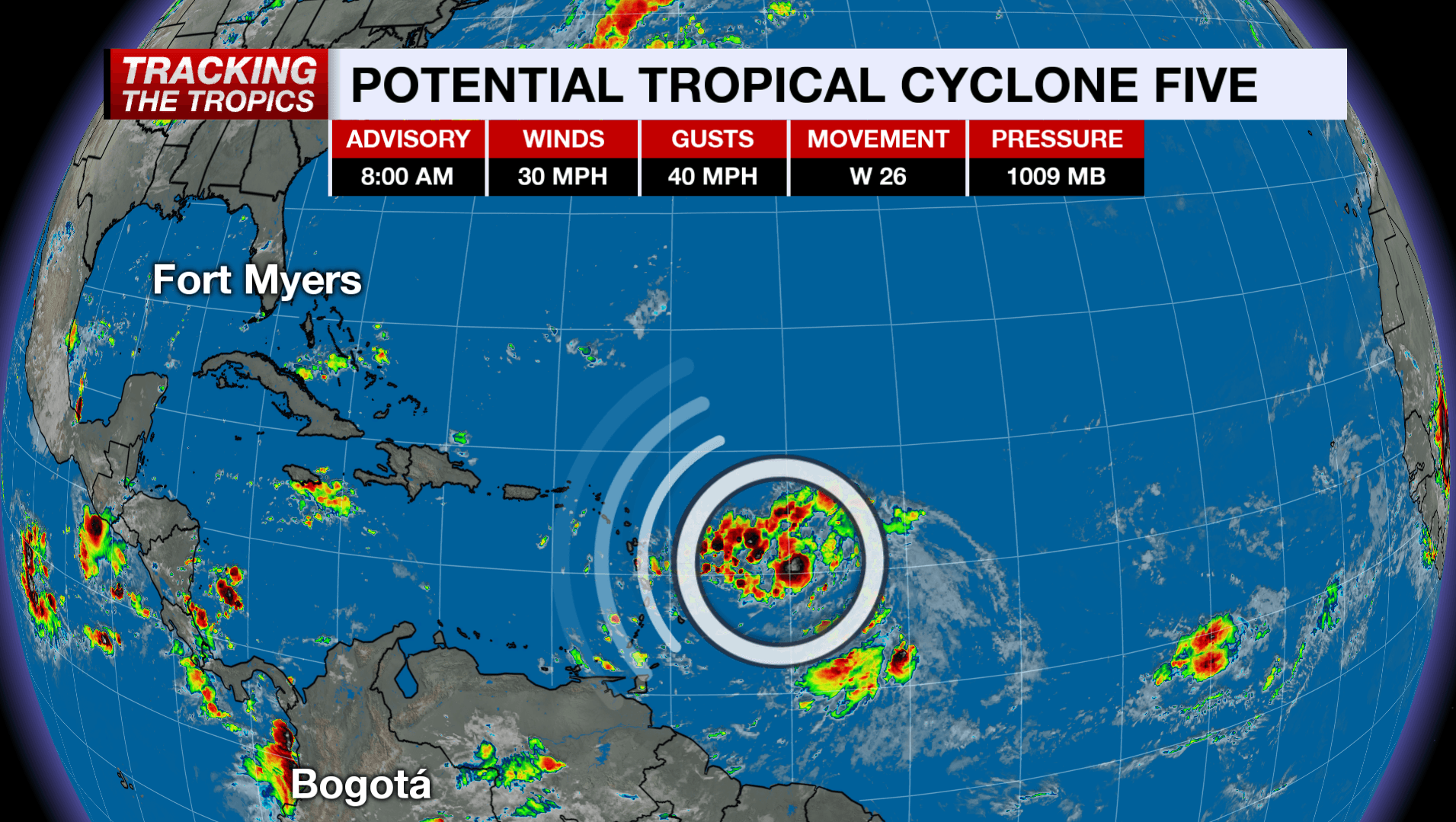 Tropical Storm Ernesto expected to form this week