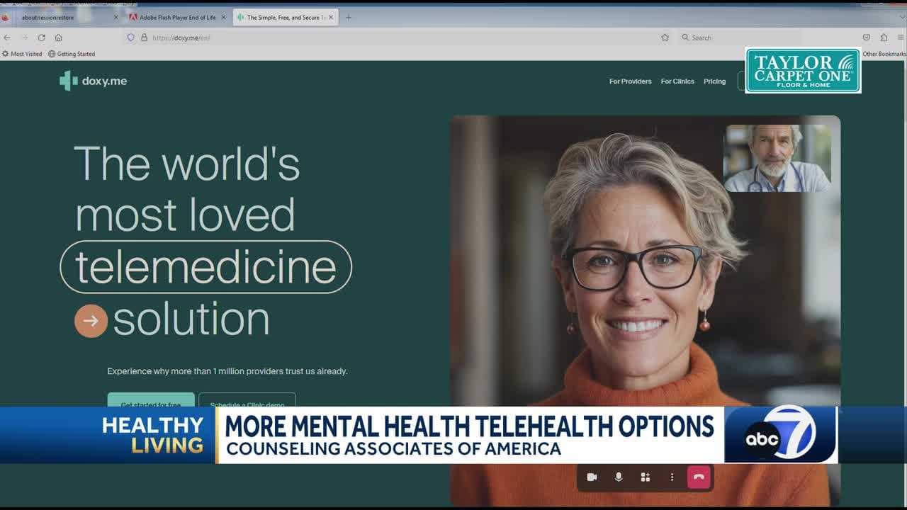 Healthy Living: More Telehealth options for mental health care
