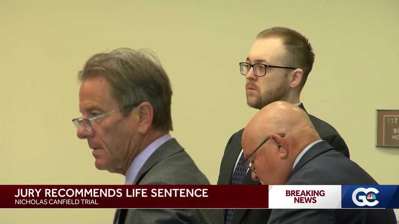 Jury recommends life in prison for Nicholas Canfield, convicted in 2-year-old's murder