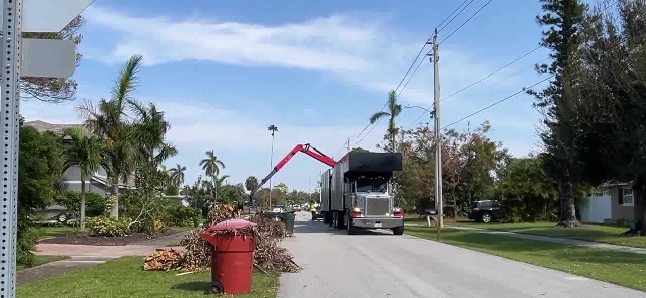 Fort Myers begins final day of debris collection from Hurricane Milton cleanup