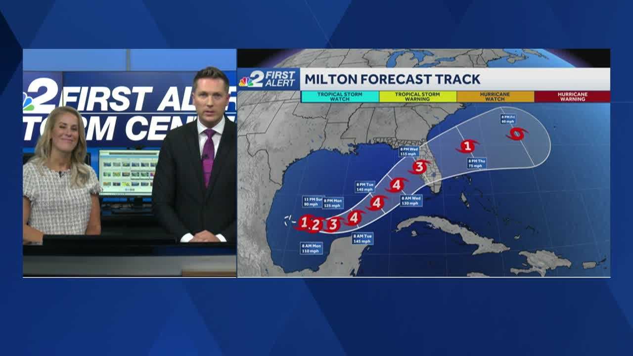 Facebook Live Q&A: NBC2 meteorologists answer your question on Hurricane Milton