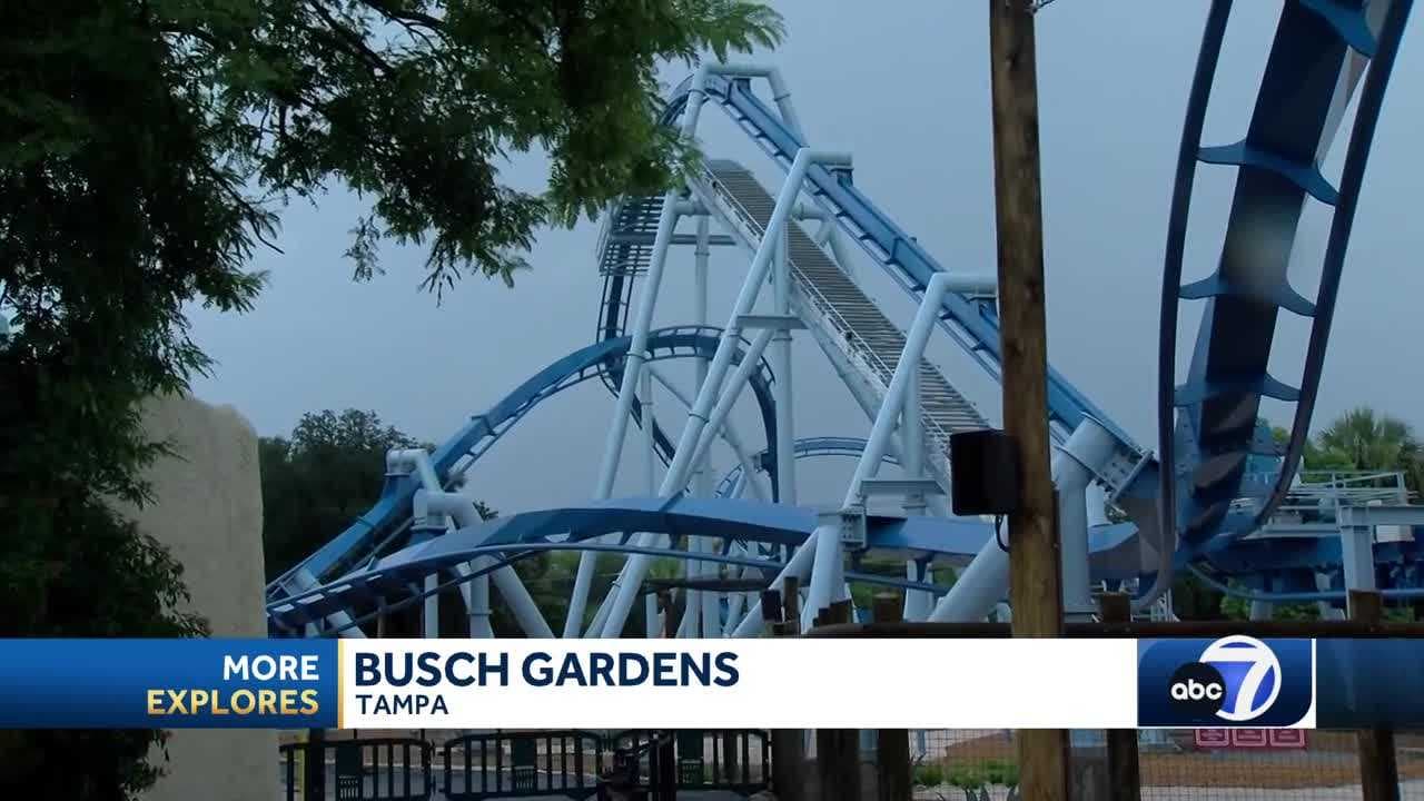 More Explores: Ride the tallest inverted rollercoaster in North America at Busch Gardens!