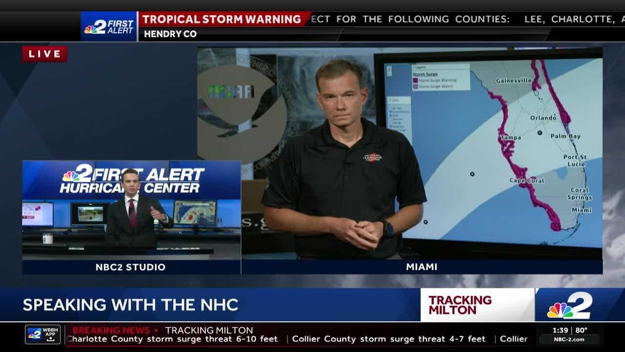NHC deputy director explains storm surge