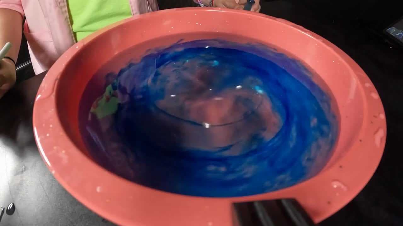 'Hurricane in a Bowl' demonstration