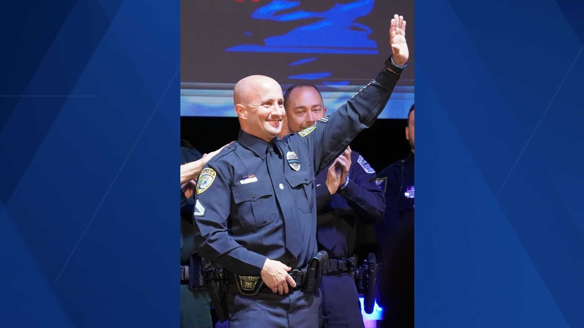 Jamie Bungard named Officer of the Year at 2025 Law and Order Ball by Rotary Club of Fort Myers South