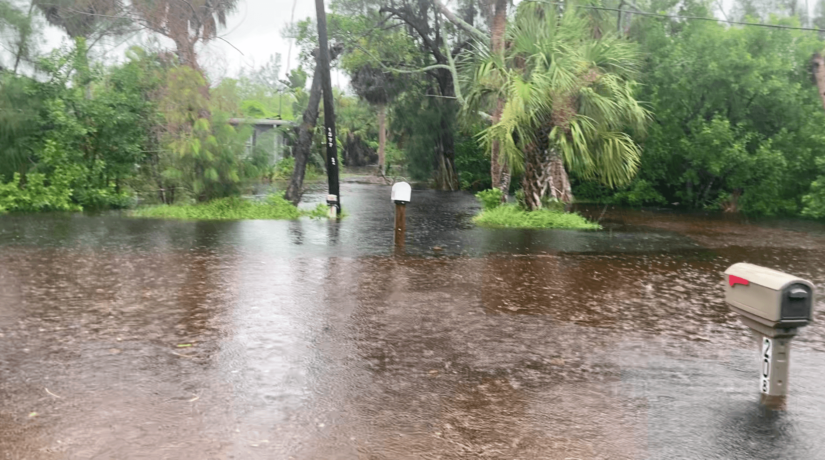 Road closures in Charlotte County due to flooding