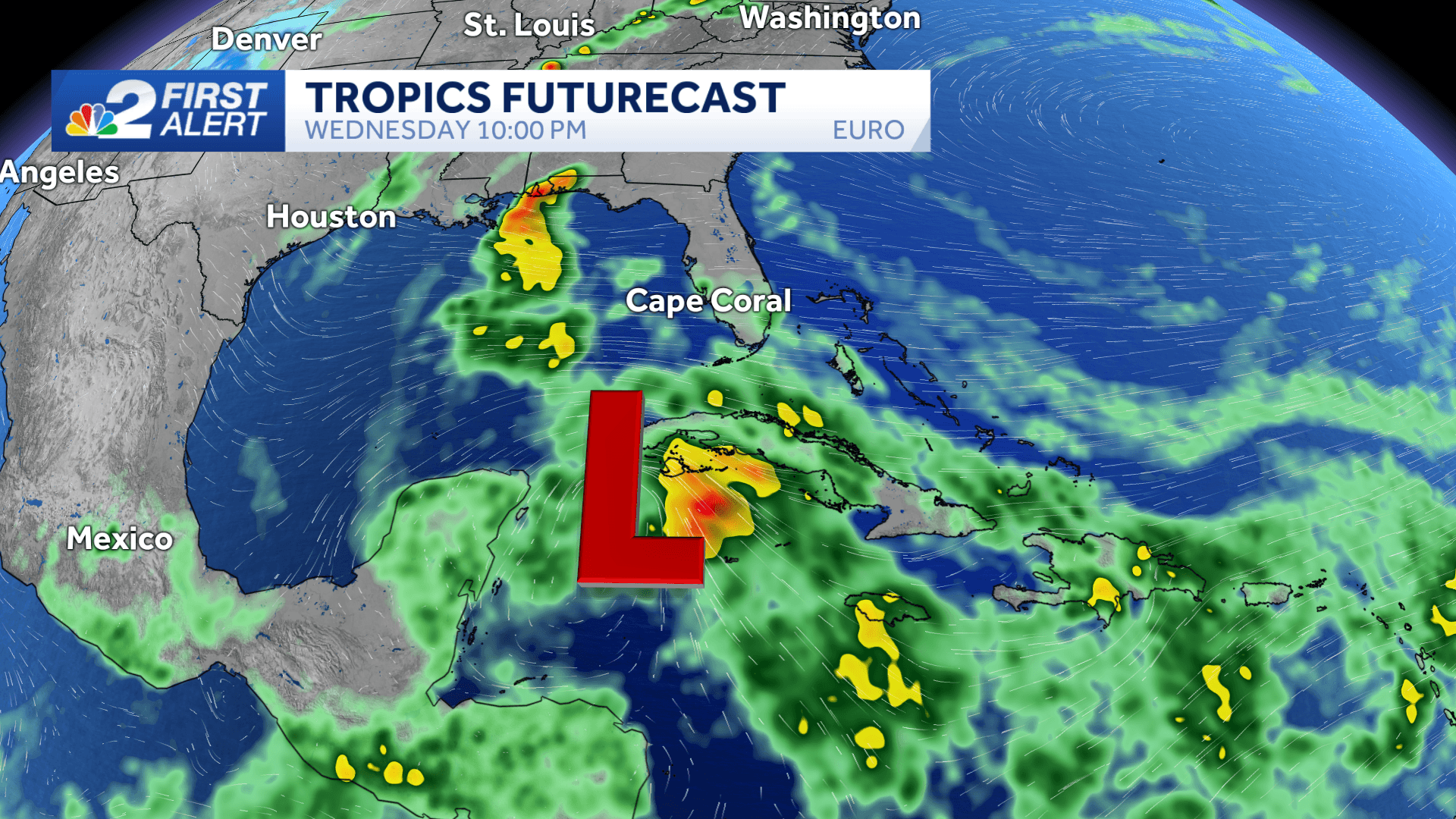 Tropical development likely in the Caribbean and Gulf of Mexico