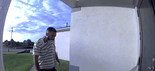 Man caught on camera stealing a package from Lehigh Acres home