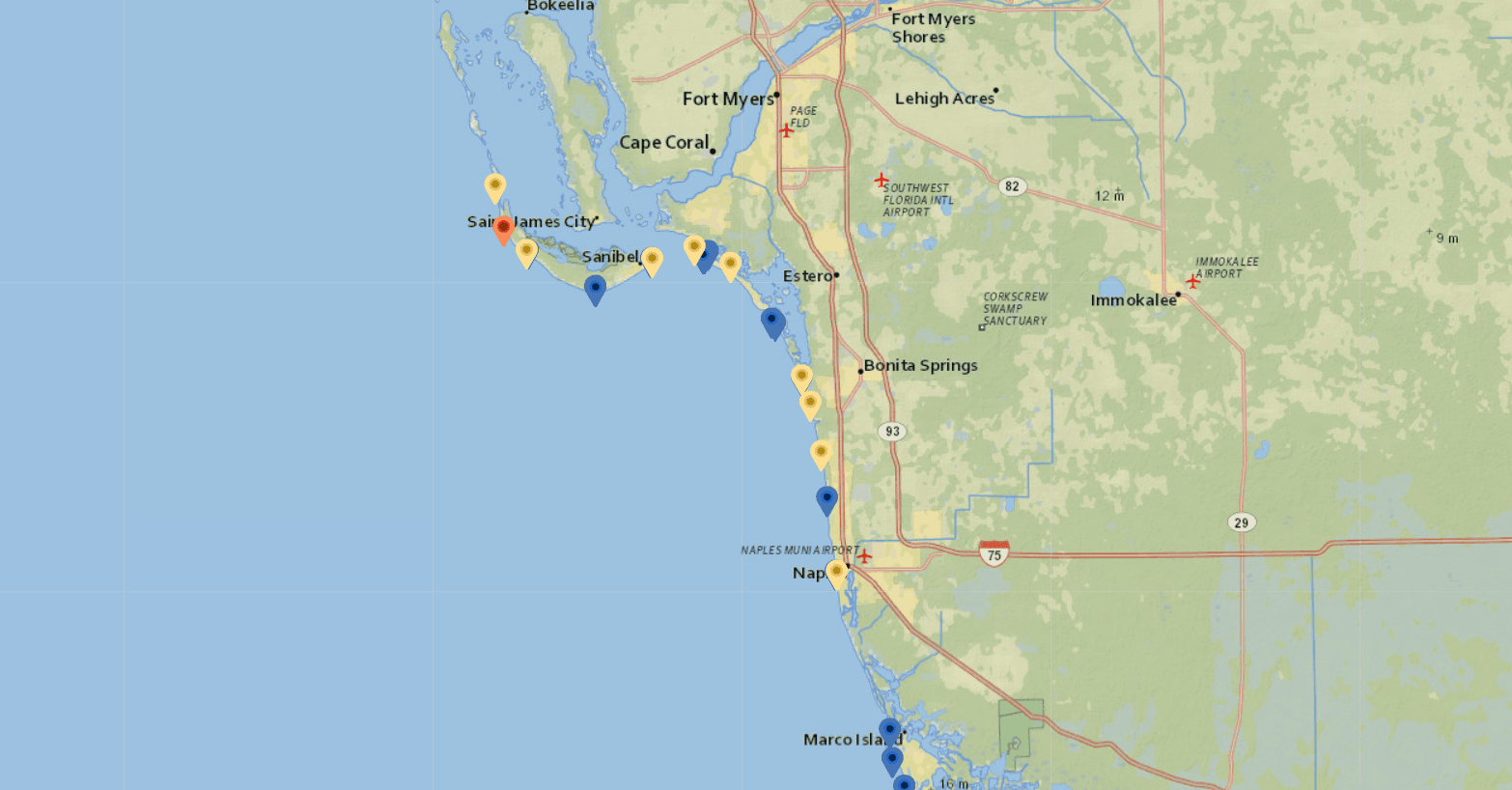 Red tide brings moderate to high risk of respiratory irritation this weekend in SW Florida
