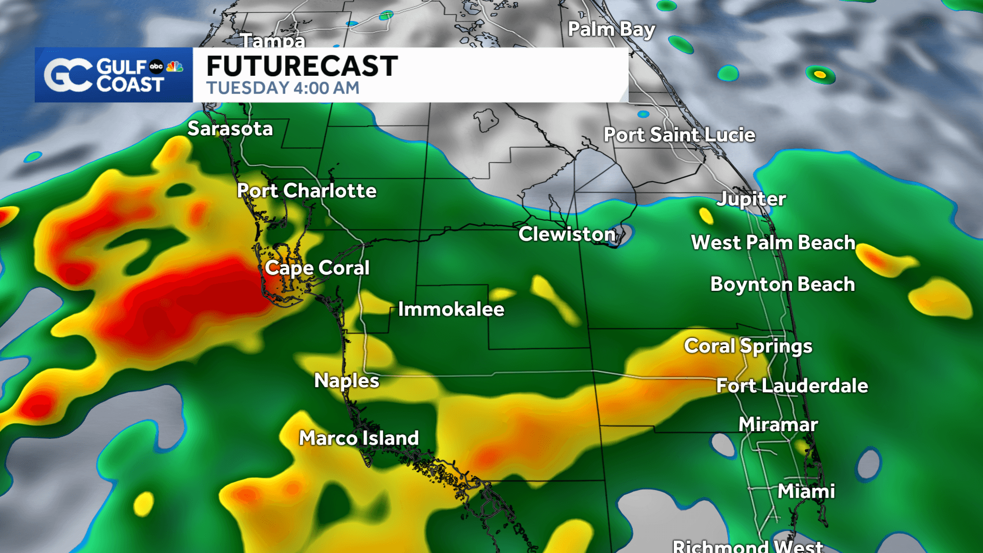 Storms rolled through Monday; Weather Impact Day continues into Tuesday