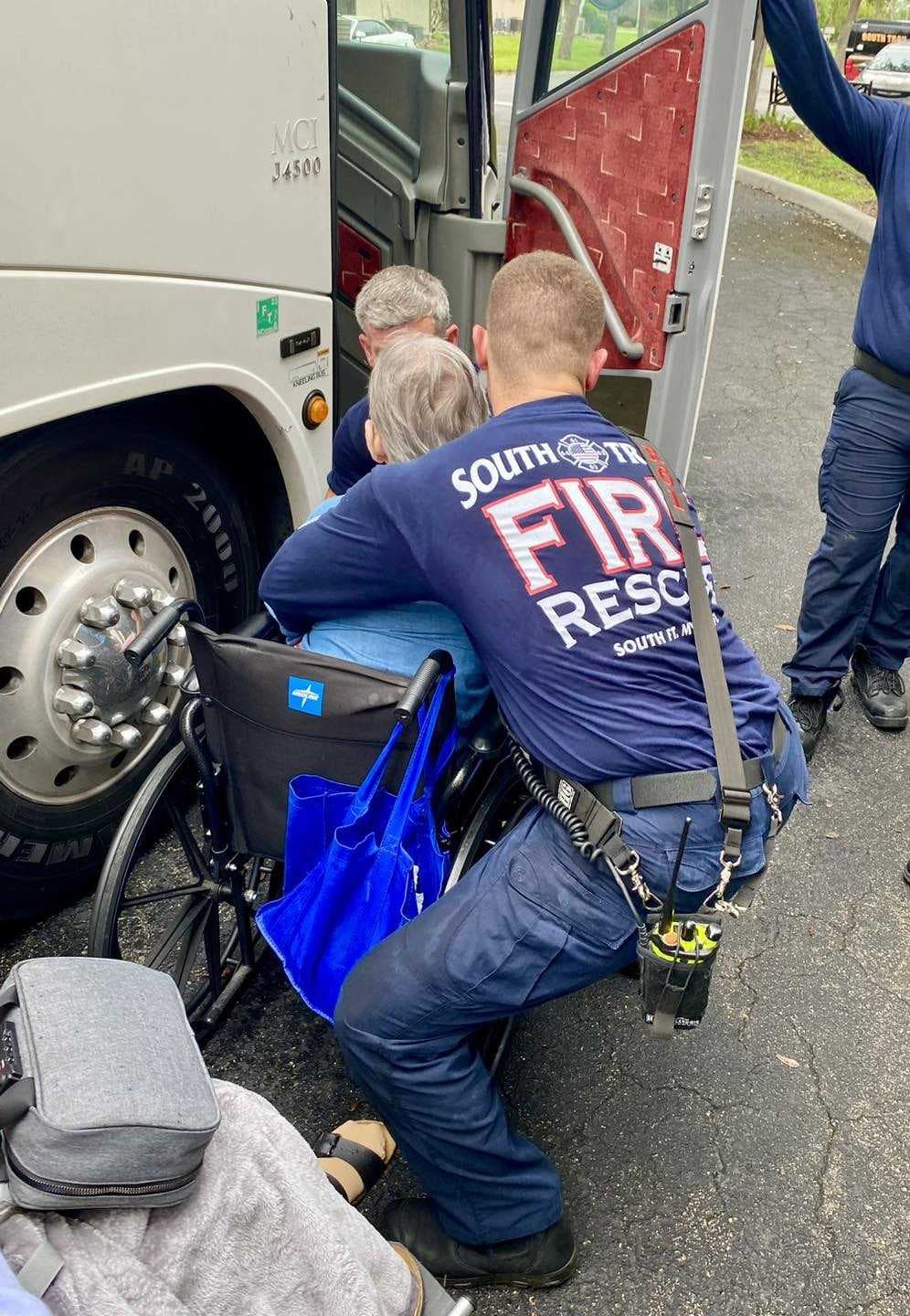 South Trail Fire and Rescue helps evacuate nursing home residents ahead of Hurricane Milton