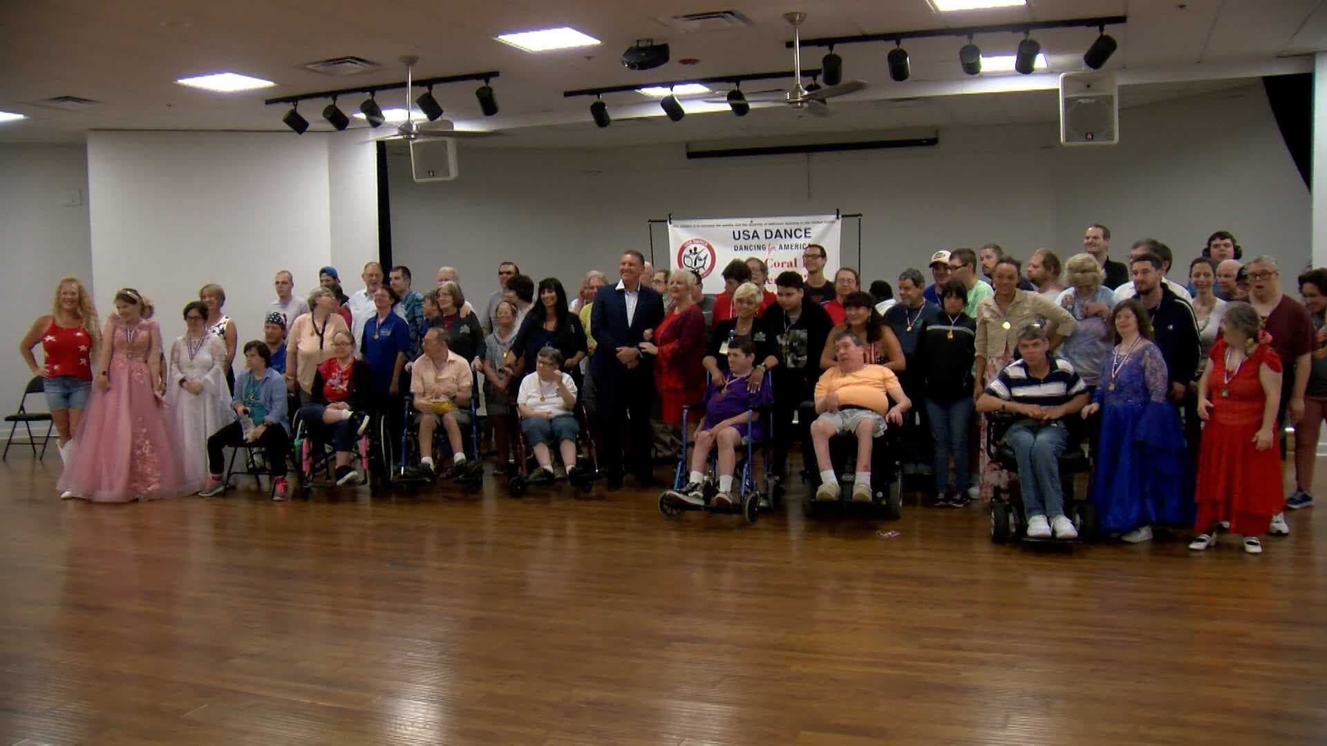 Special Populations dance group shows off skills at annual ballroom showcase