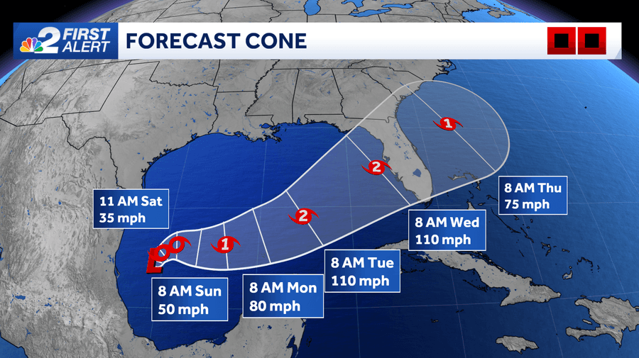 Tropical Depression 14: Maps, models and track