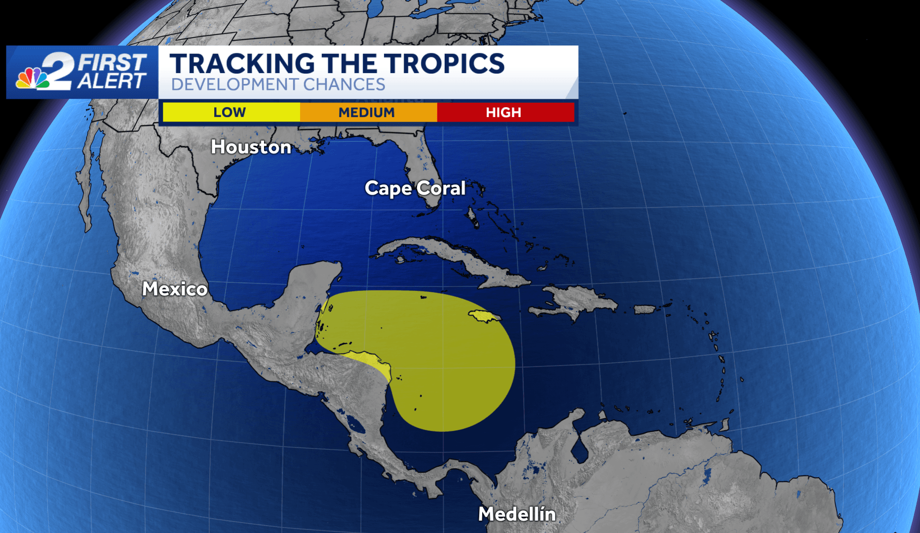 Rafael becomes post-tropical, monitoring new area for development