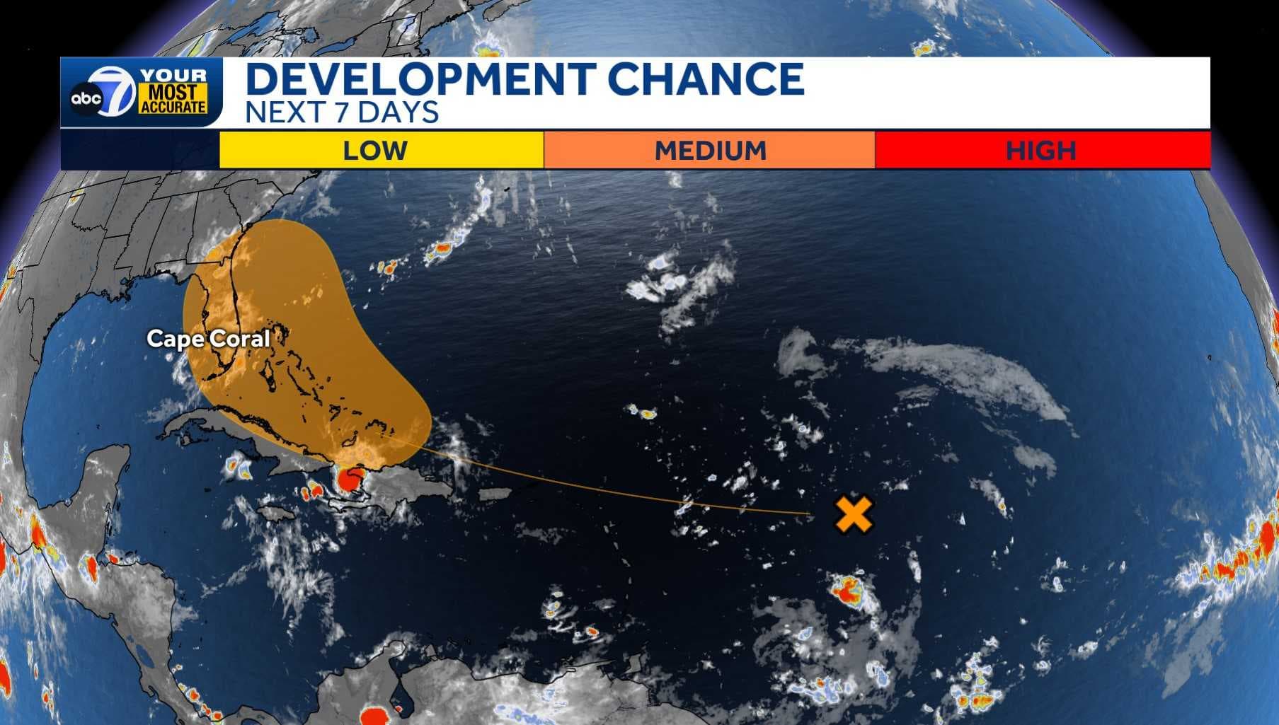 Tracking the Tropics: Developing tropical system could mean rainy weekend for SWFL