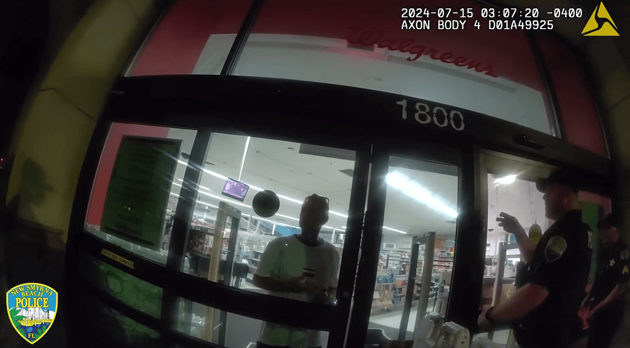 Florida man has junk food feast in closed Walgreens after 5 hours in bathroom, police say