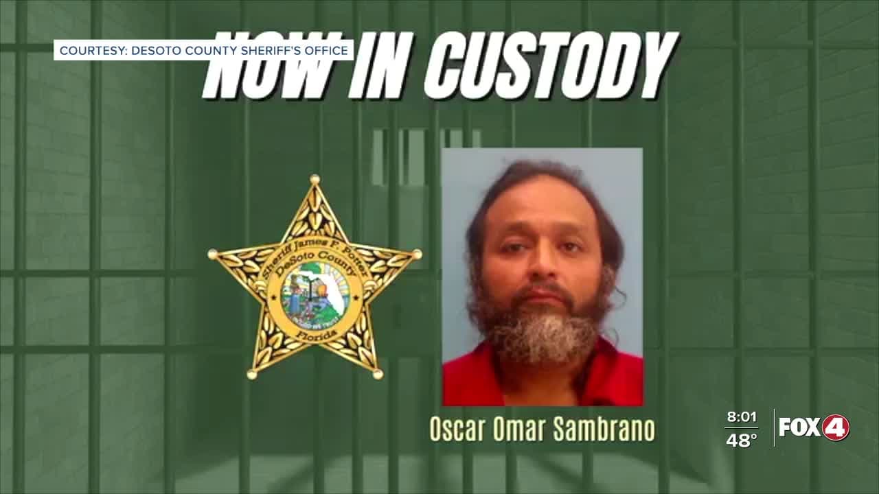 Convicted felon arrested on drug and weapon charges after fleeing from deputies