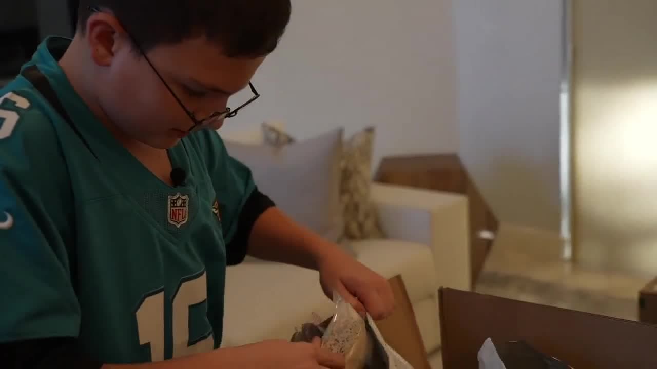 12-year-old donates thousands of necessities to area charities